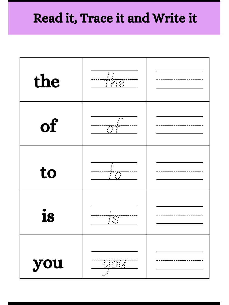 SIGHT WORDS WORKSHEETS cover
