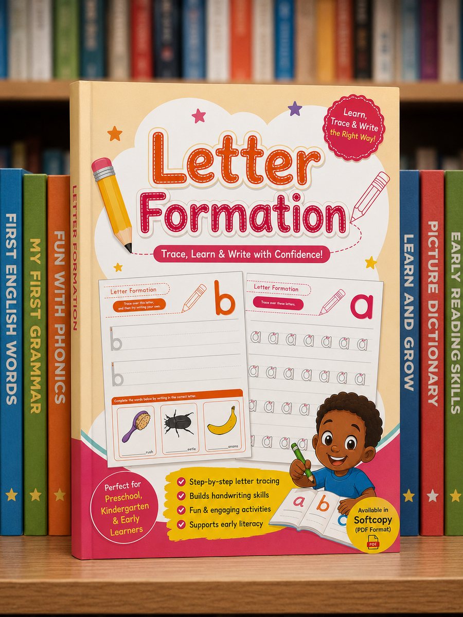 Letter Formation Workbook cover