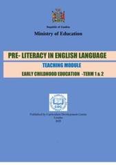 English Language Teaching Module — ECE Reception (Level 2), Term 1 & 2 cover