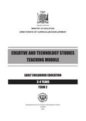 Creative and Technology Studies Teaching Module — ECE Nursery (Level 1), Term 2 cover